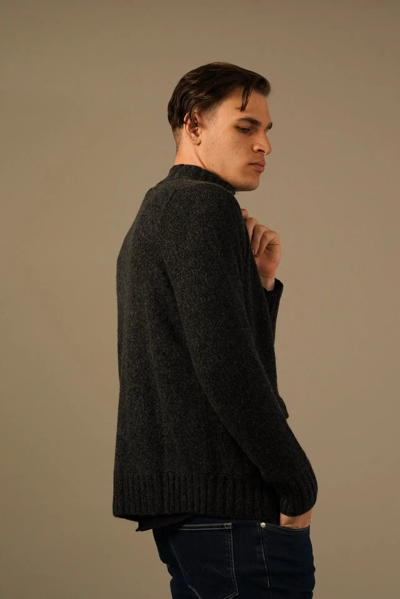 Golman Copenhagen cardigan i merino, cashmere, silke og viskose Golman Copenhagen