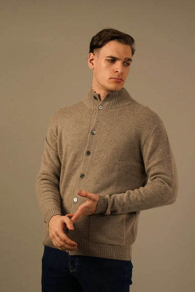 Golman Copenhagen cardigan i merinould og cashmere Golman Copenhagen