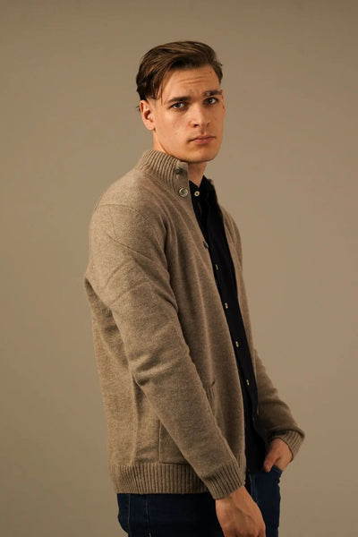 Golman Copenhagen cardigan i merinould og cashmere Golman Copenhagen