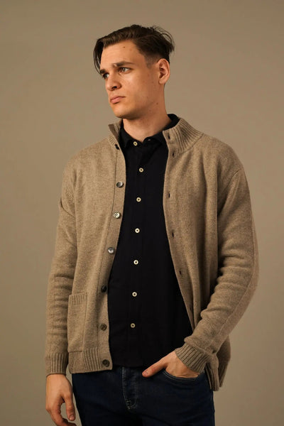 Golman Copenhagen cardigan i merinould og cashmere Golman Copenhagen