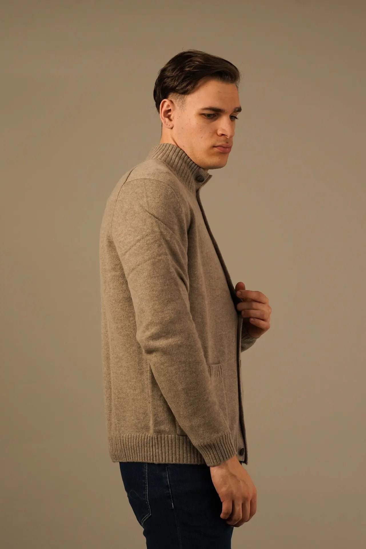 Golman Copenhagen cardigan i merinould og cashmere Golman Copenhagen