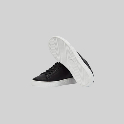 Karl Lagerfeld - Sorte kalveskinds Sneakers