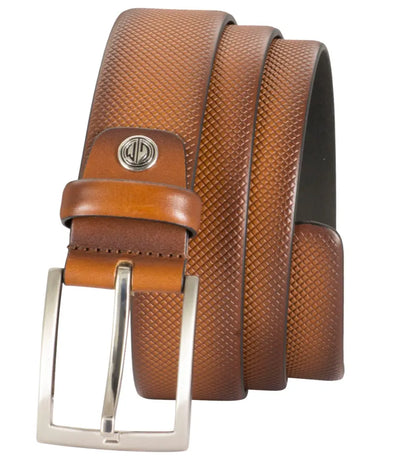 Kalveskinds bælte 35 mm brun (1392) Golman Copenhagen