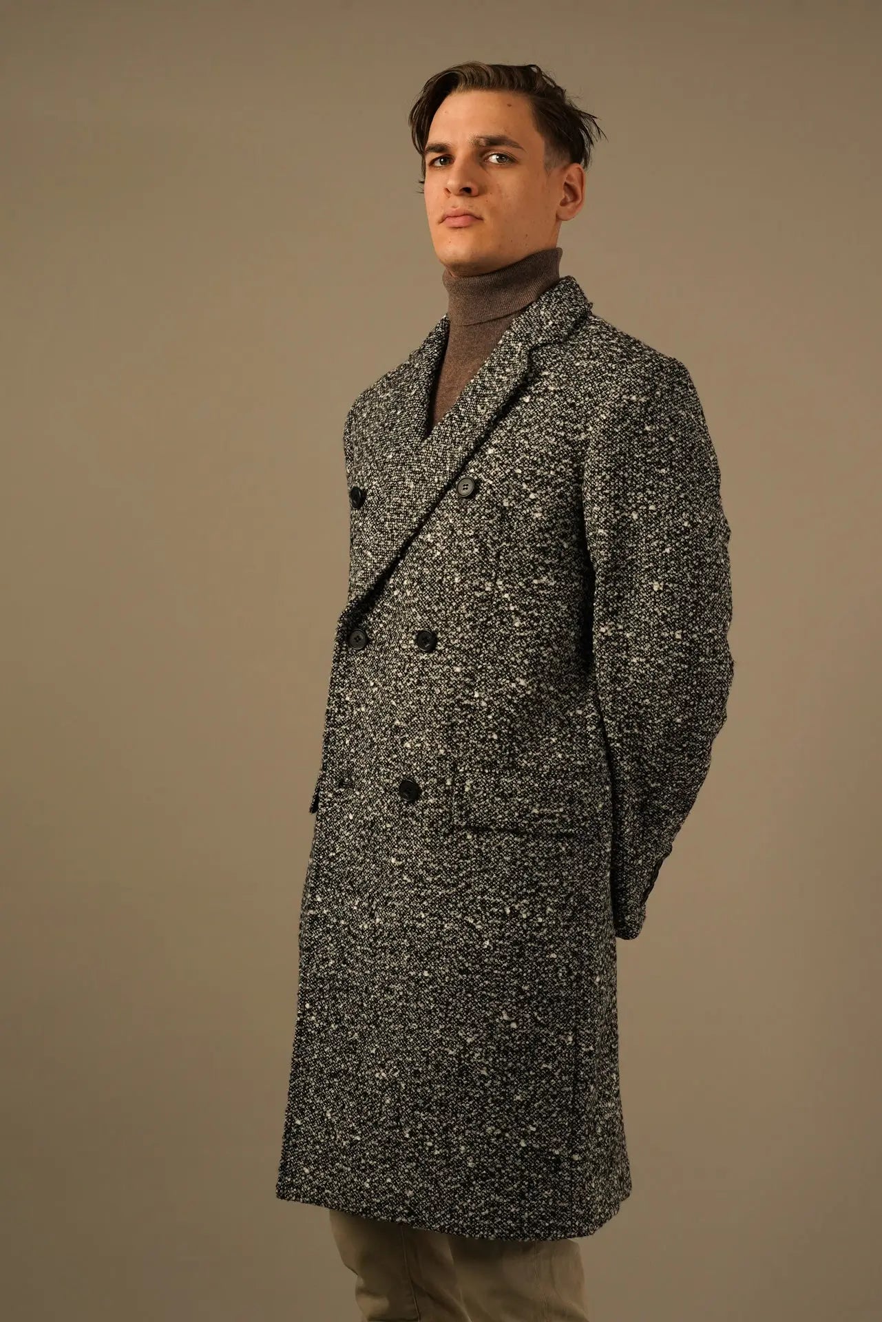 Karl Lagerfeld Oversize Dobbeltradet Frakke Karl Lagerfeld