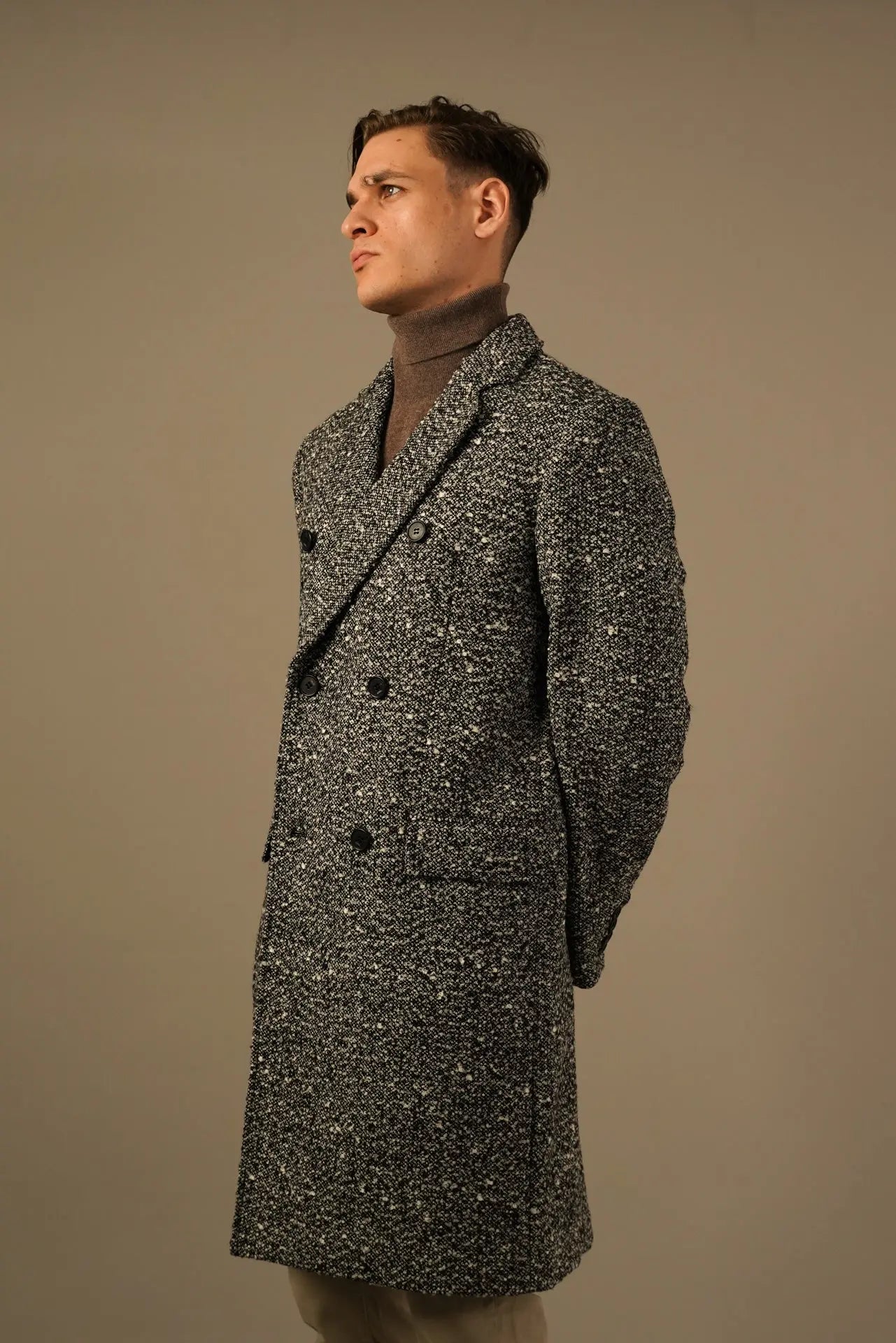 Karl Lagerfeld Oversize Dobbeltradet Frakke Karl Lagerfeld