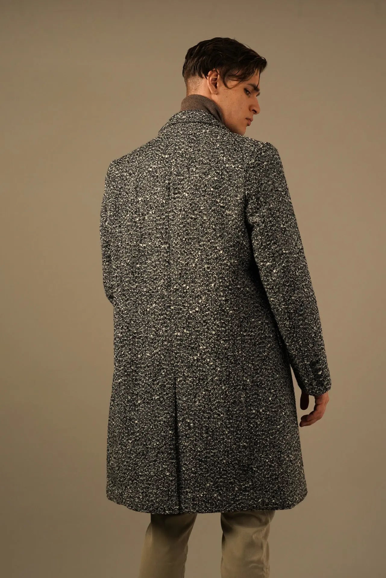 Karl Lagerfeld Oversize Dobbeltradet Frakke Karl Lagerfeld