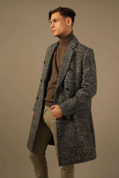 Karl Lagerfeld Oversize Dobbeltradet Frakke Karl Lagerfeld