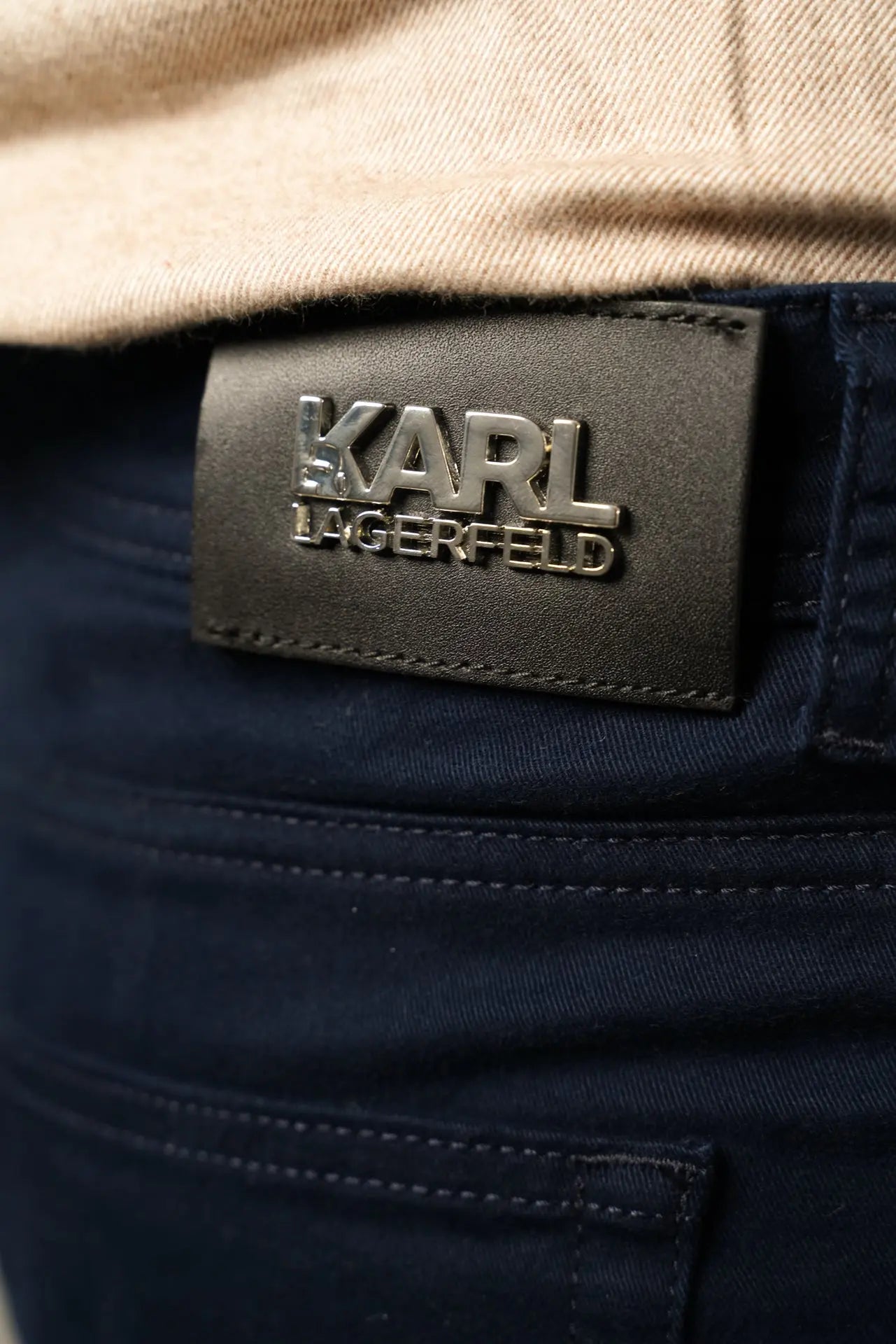 Karl Lagerfeld mørkeblå bukser Karl Lagerfeld