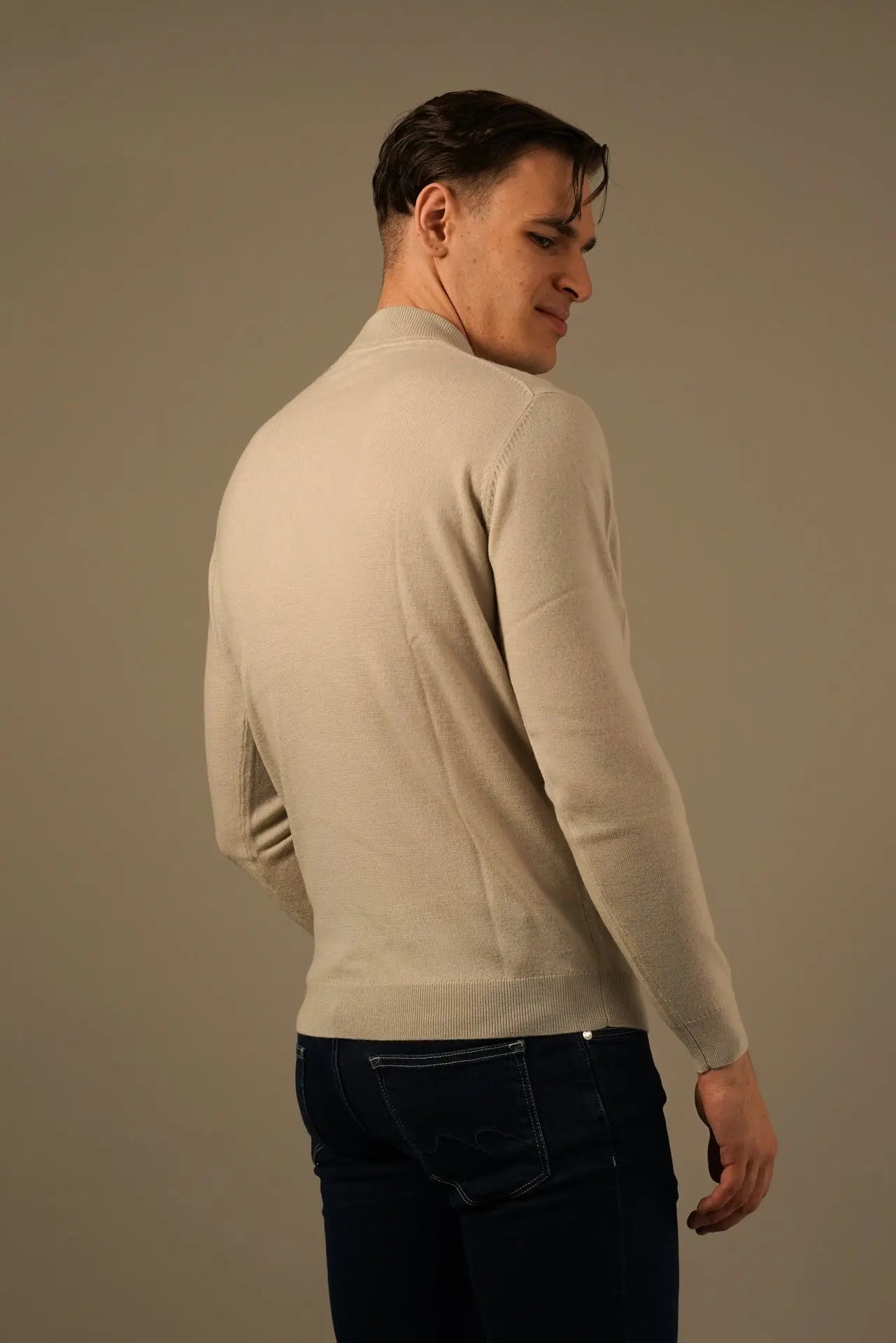 Karl Lagerfeld strik - turtleneck i ren merinould Karl Lagerfeld