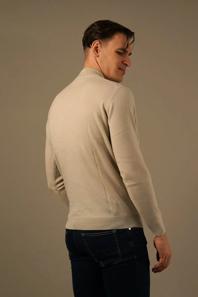 Karl Lagerfeld strik - turtleneck i ren merinould Karl Lagerfeld