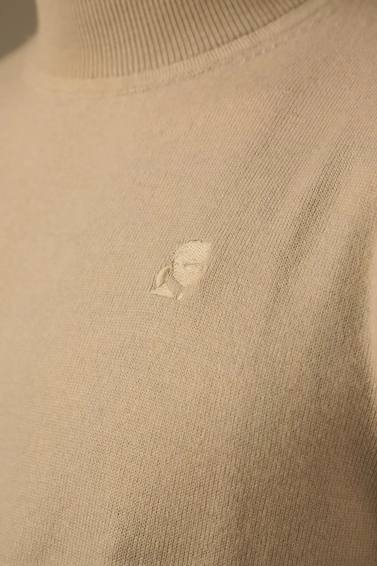 Karl Lagerfeld strik - turtleneck i ren merinould Karl Lagerfeld