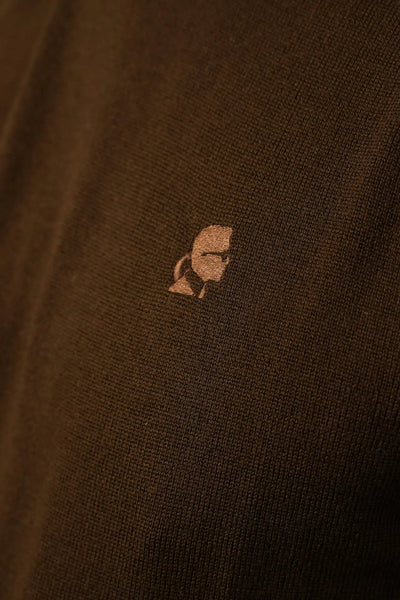 Karl Lagerfeld turtleneck i ren merinould Karl Lagerfeld