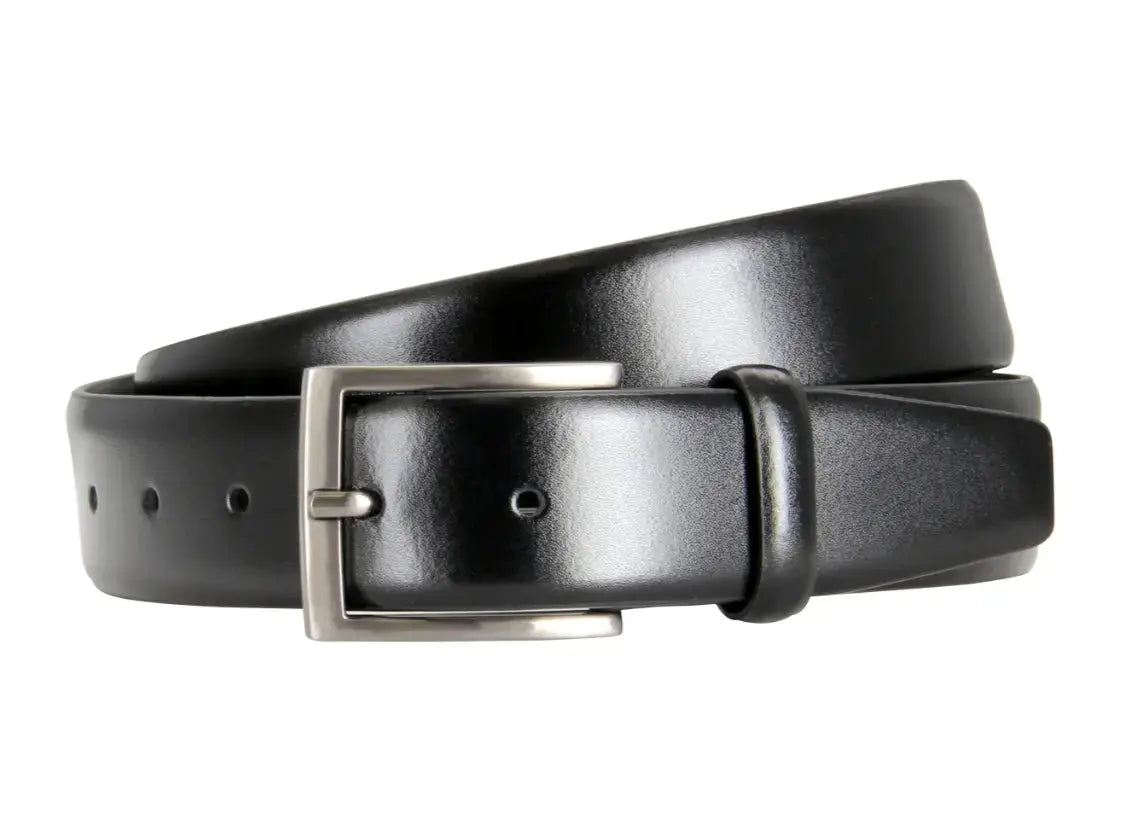 Klassisk sort kalveskinds bælte Golman Copenhagen