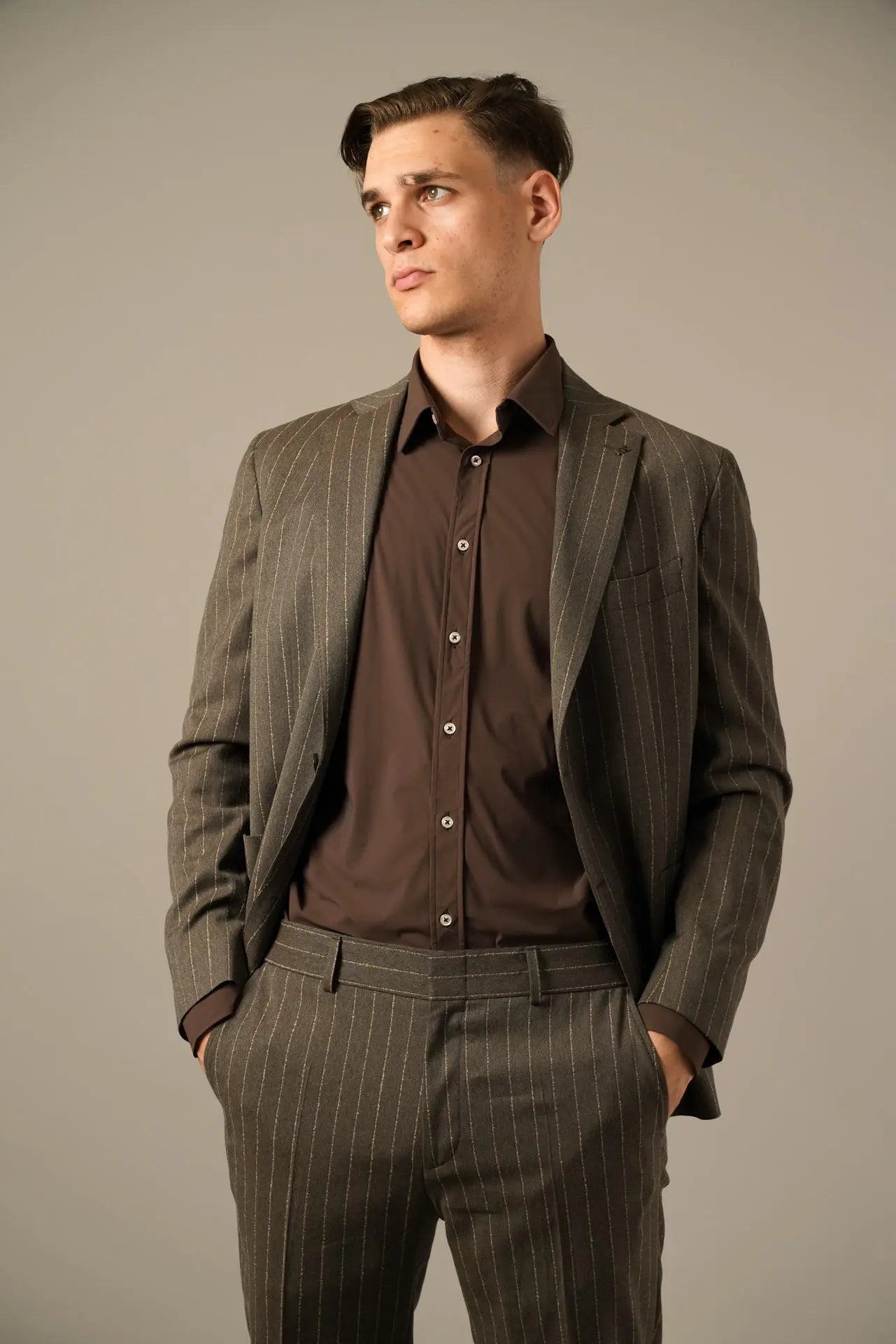 Michael Kors Pinstripe Blazer – Elegant og tidløs business-stil Michael Kors