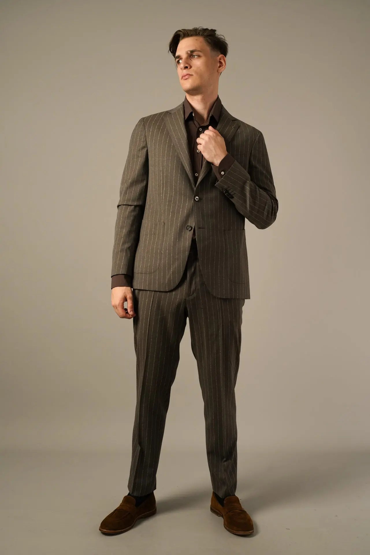 Michael Kors Pinstripe Blazer – Elegant og tidløs business-stil Michael Kors