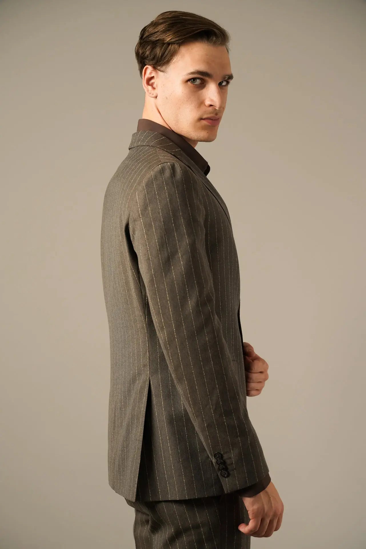 Michael Kors Pinstripe Blazer – Elegant og tidløs business-stil Michael Kors