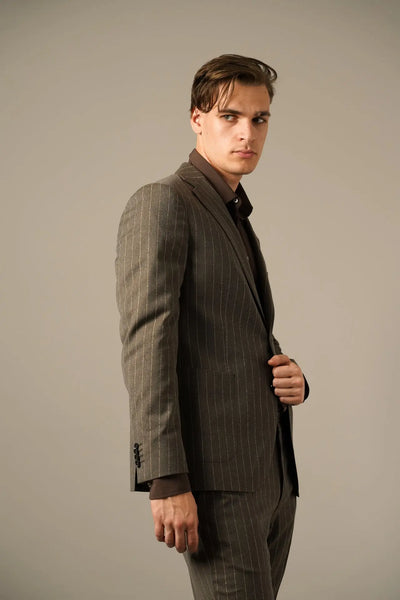 Michael Kors Pinstripe Blazer – Elegant og tidløs business-stil Michael Kors