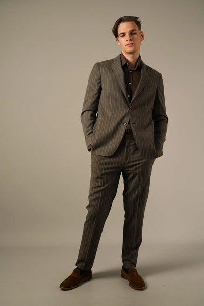 Michael Kors Pinstripe Bukser – Skarp tailoring og komfort Michael Kors