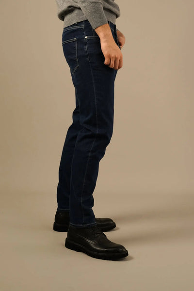 Minoss Jeans – Klassiske mørkeblå herrejeans med stretch Minoss