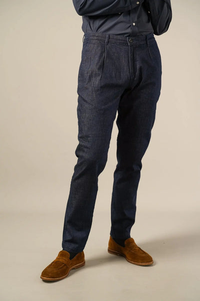 Mørkeblå chino bukser – Hechter hechter