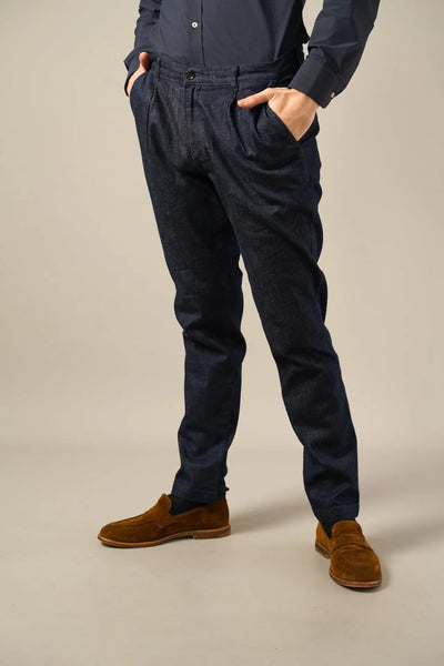 Mørkeblå chino bukser – Hechter hechter