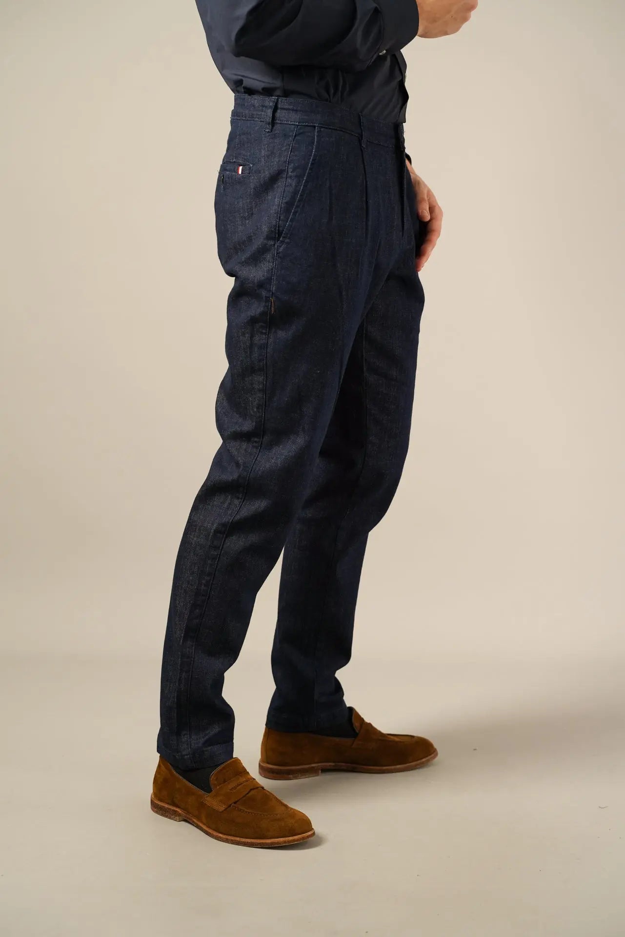 Mørkeblå chino bukser – Hechter hechter