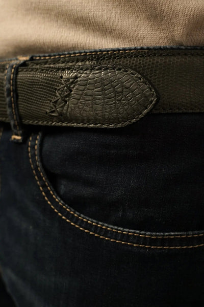 Paolo Vitale Bælte i Eksklusivt Skind Paolo Vitale