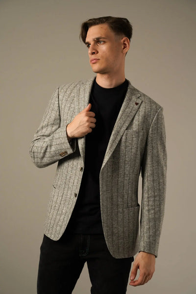 Roy Robson – Grå Struktureret Blazer Roy Robson