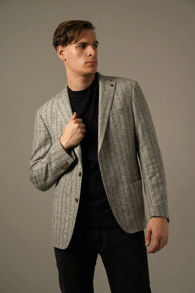 Roy Robson – Grå Struktureret Blazer Roy Robson