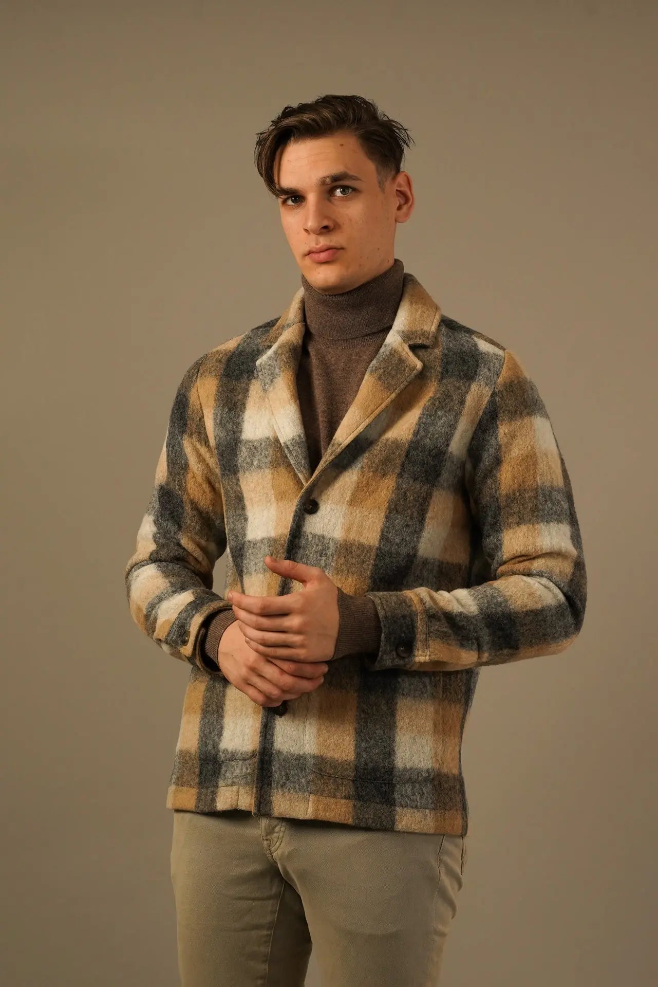 Tintoria Mattei Blazer – Ternet Uld jakke i Eksklusiv Kvalitet Tintoria Mattei 954