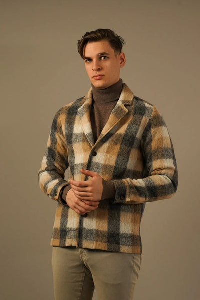 Tintoria Mattei Blazer – Ternet Uld jakke i Eksklusiv Kvalitet Tintoria Mattei 954