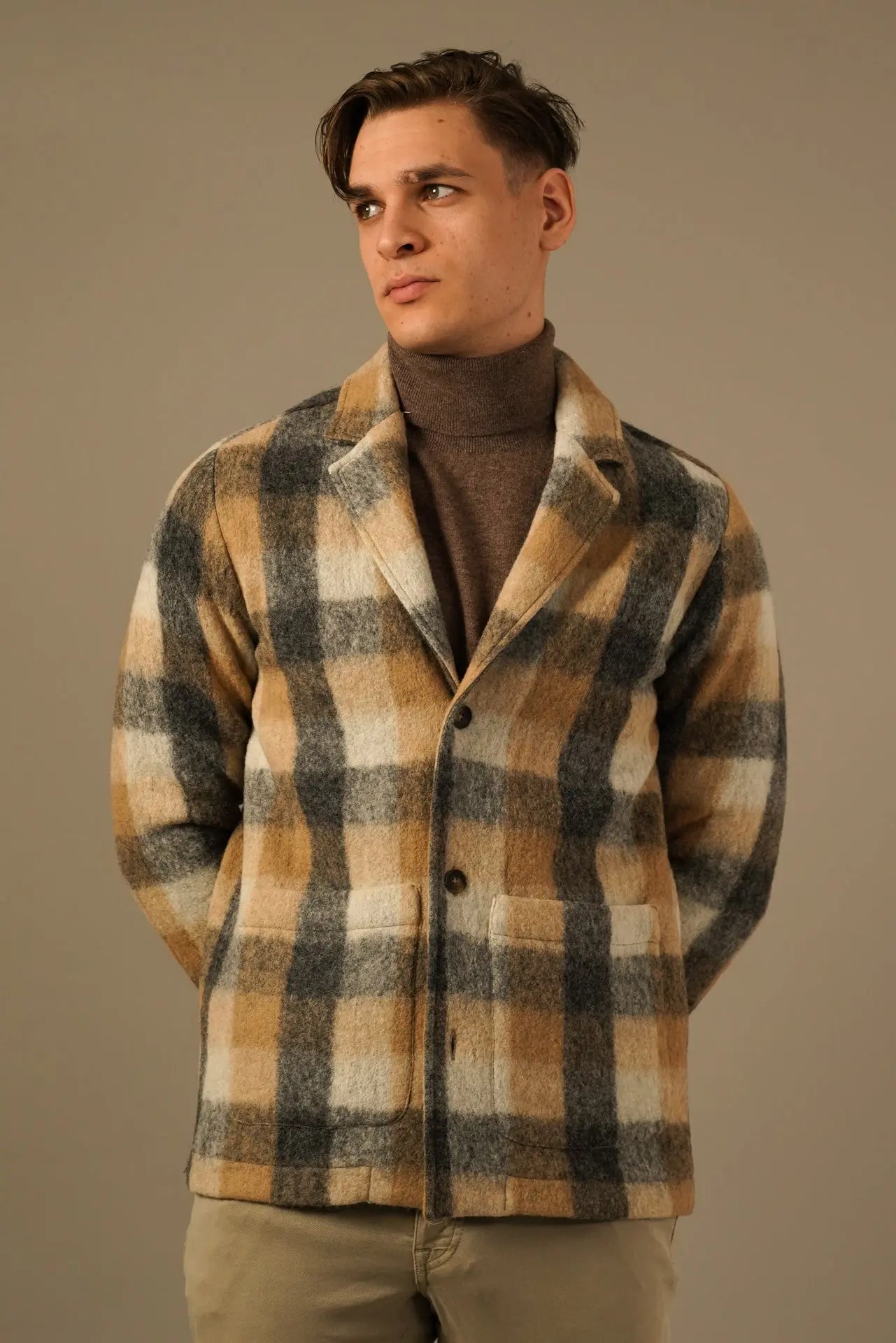 Tintoria Mattei Blazer – Ternet Uld jakke i Eksklusiv Kvalitet Tintoria Mattei 954