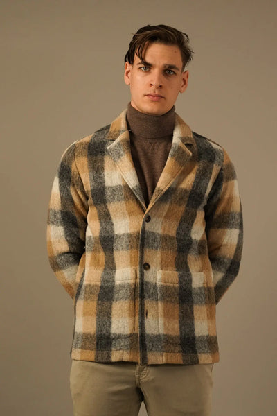 Tintoria Mattei Blazer – Ternet Uld jakke i Eksklusiv Kvalitet Tintoria Mattei 954