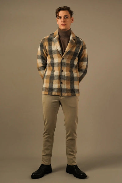 Tintoria Mattei Blazer – Ternet Uld jakke i Eksklusiv Kvalitet Tintoria Mattei 954