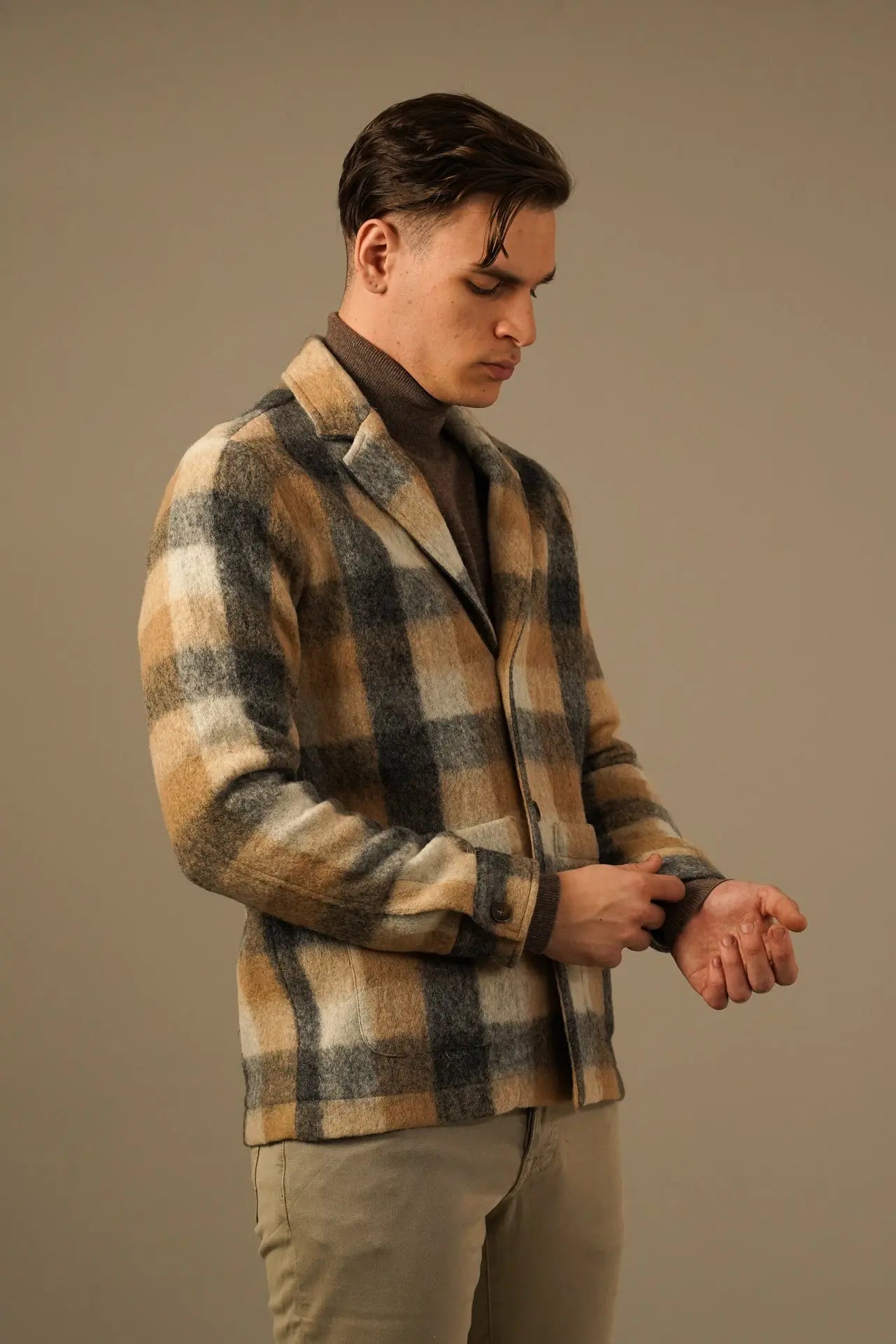 Tintoria Mattei Blazer – Ternet Uld jakke i Eksklusiv Kvalitet Tintoria Mattei 954