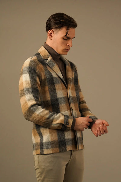 Tintoria Mattei Blazer – Ternet Uld jakke i Eksklusiv Kvalitet Tintoria Mattei 954