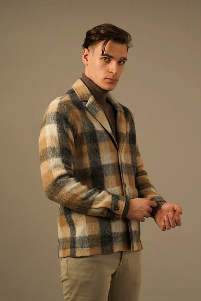 Tintoria Mattei Blazer – Ternet Uld jakke i Eksklusiv Kvalitet Tintoria Mattei 954