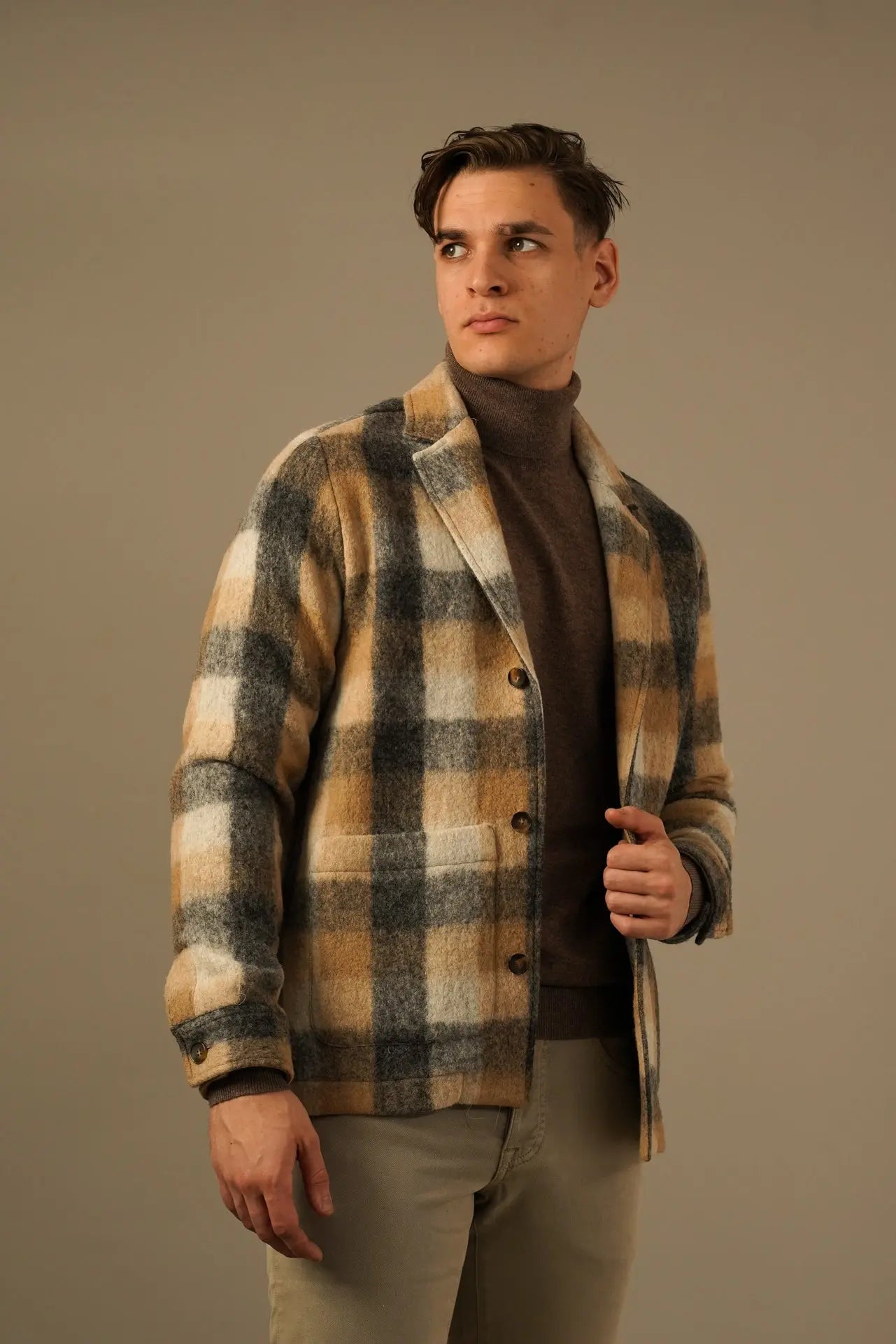 Tintoria Mattei Blazer – Ternet Uld jakke i Eksklusiv Kvalitet Tintoria Mattei 954