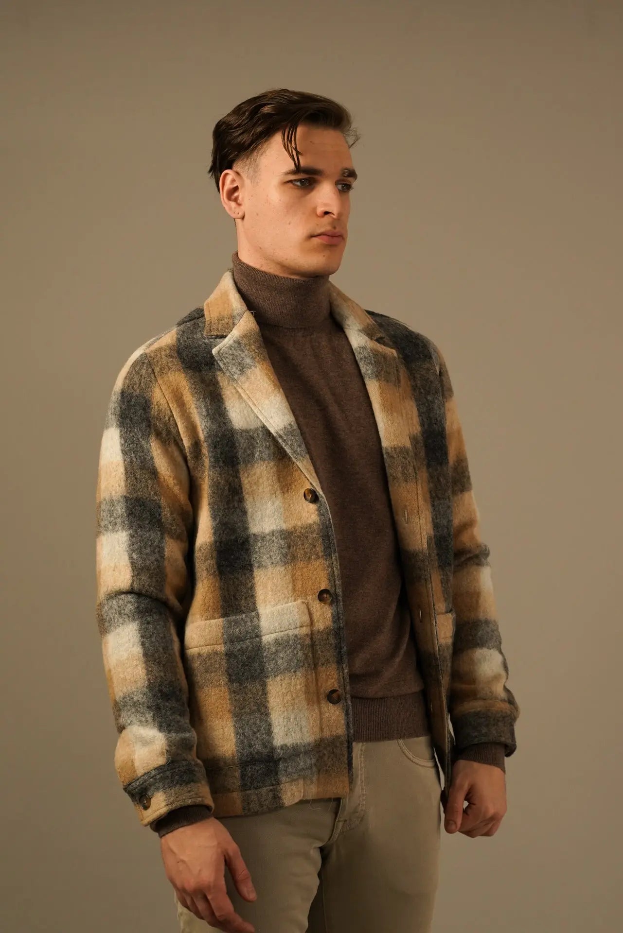 Tintoria Mattei Blazer – Ternet Uld jakke i Eksklusiv Kvalitet Tintoria Mattei 954