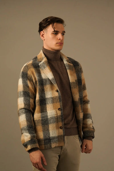 Tintoria Mattei Blazer – Ternet Uld jakke i Eksklusiv Kvalitet Tintoria Mattei 954