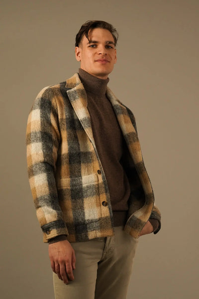 Tintoria Mattei Blazer – Ternet Uld jakke i Eksklusiv Kvalitet Tintoria Mattei 954