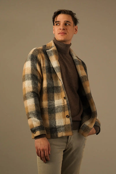 Tintoria Mattei Blazer – Ternet Uld jakke i Eksklusiv Kvalitet Tintoria Mattei 954