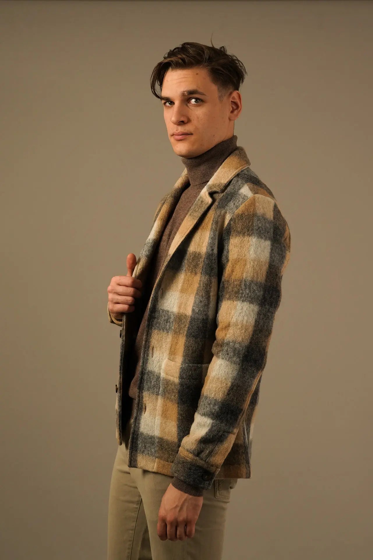 Tintoria Mattei Blazer – Ternet Uld jakke i Eksklusiv Kvalitet Tintoria Mattei 954