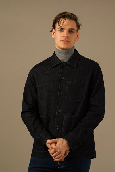 Tintoria Mattei Overshirt i Bomuld og Cashmere Tintoria Mattei 954