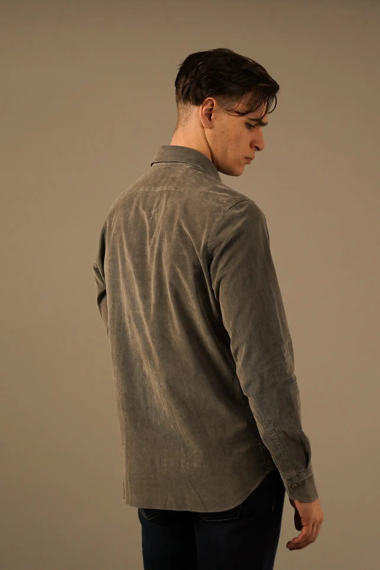 Tintoria Mattei Skjorte i Babyfløjl Tintoria Mattei 954