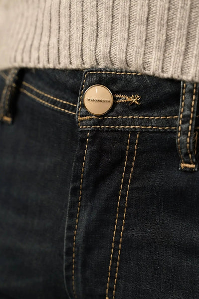 Tramarossa Michelangelo Jeans med Eksklusiv Velourfornemmelse Tramarossa