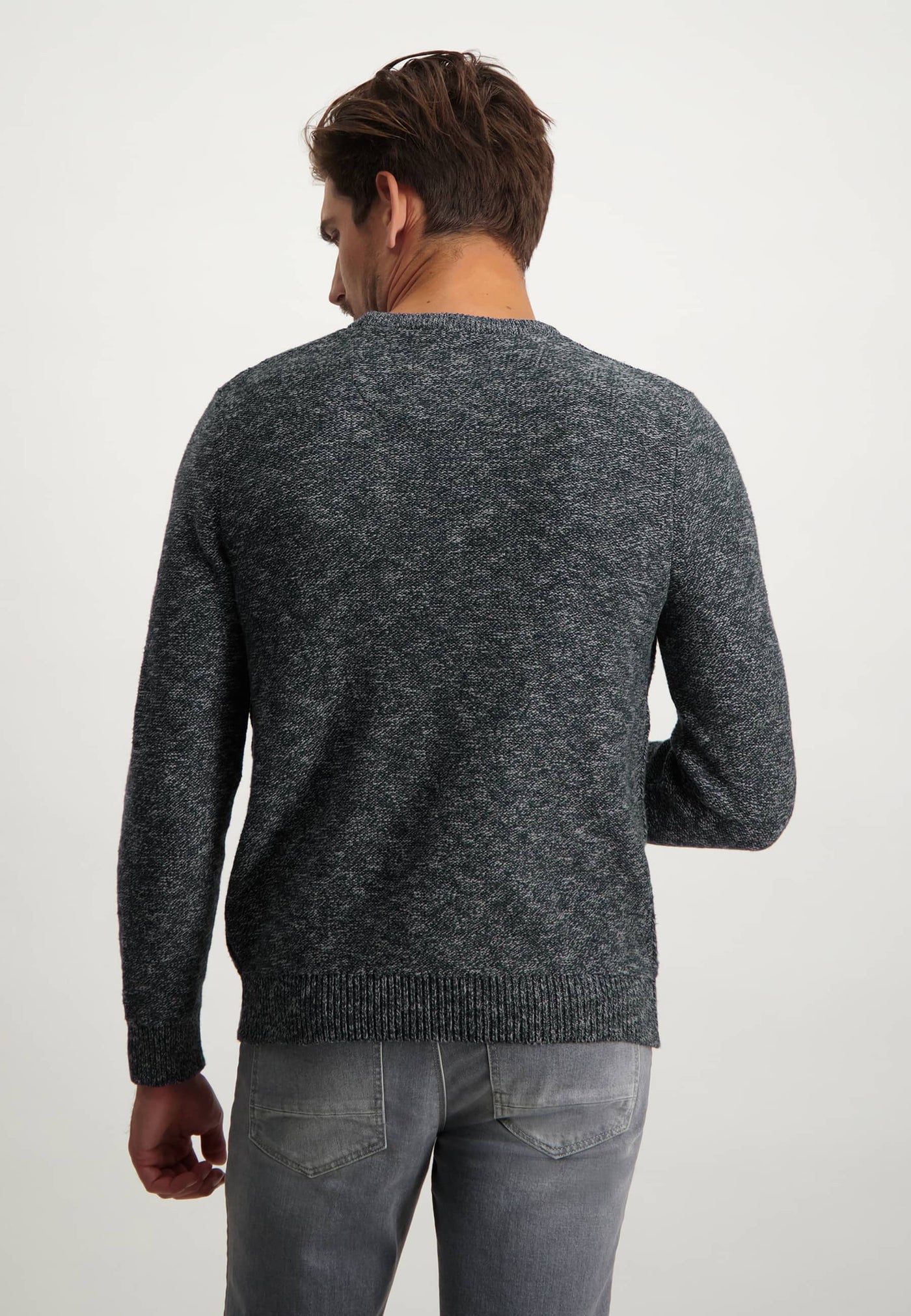 Pullover grå med mønster fra State Of Art